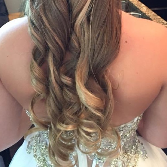 Tony Bowls sequin, tulle & mesh party dress size 6 - Picture 5 of 10